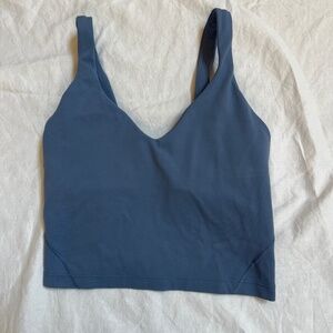 Lululemon women’s align tank top blue size 2